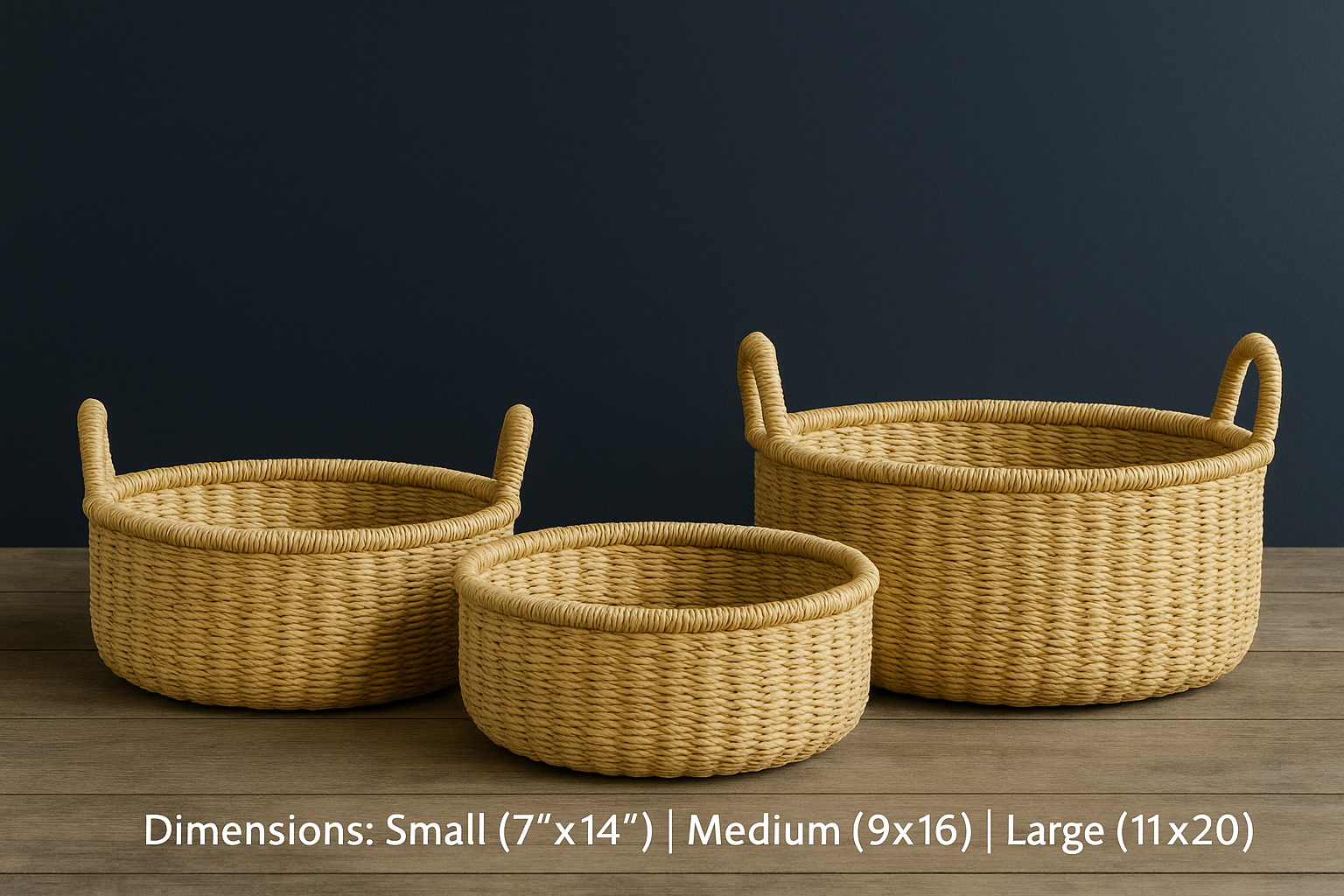 Round Storage Basket