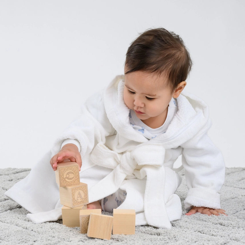Baby White Bathrobe